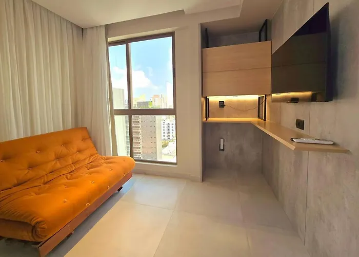 Flat Charmoso Em Joao Pessoa Vista Mar & Mata